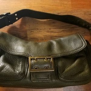 Banana Republic Pebble Leather Purse! Olive Green!